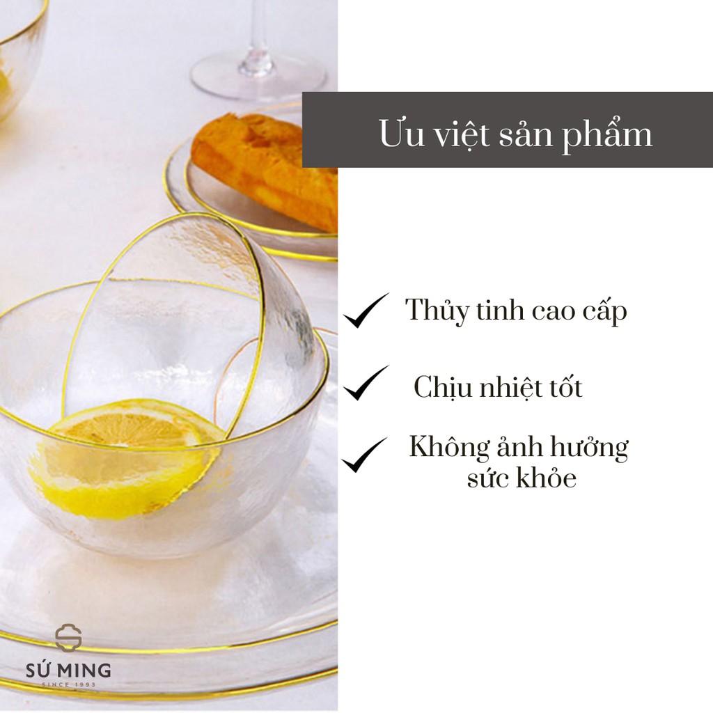 Bát Tô Thuỷ Tinh Đẹp Tròn Trơn kiểu dáng sang trọng, đẳng cấp