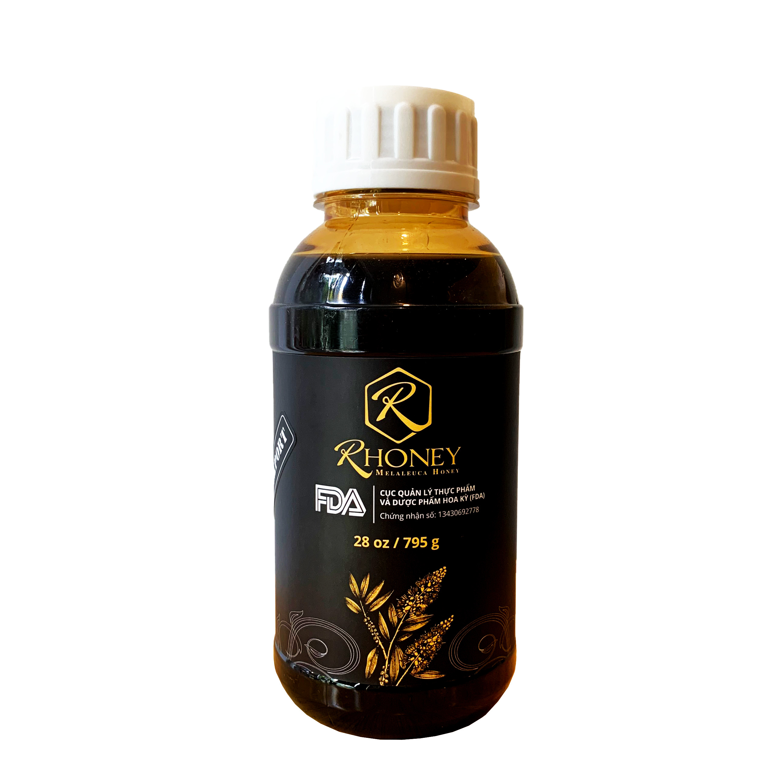 Mật ong rừng hữu cơ RHONEY - 795g