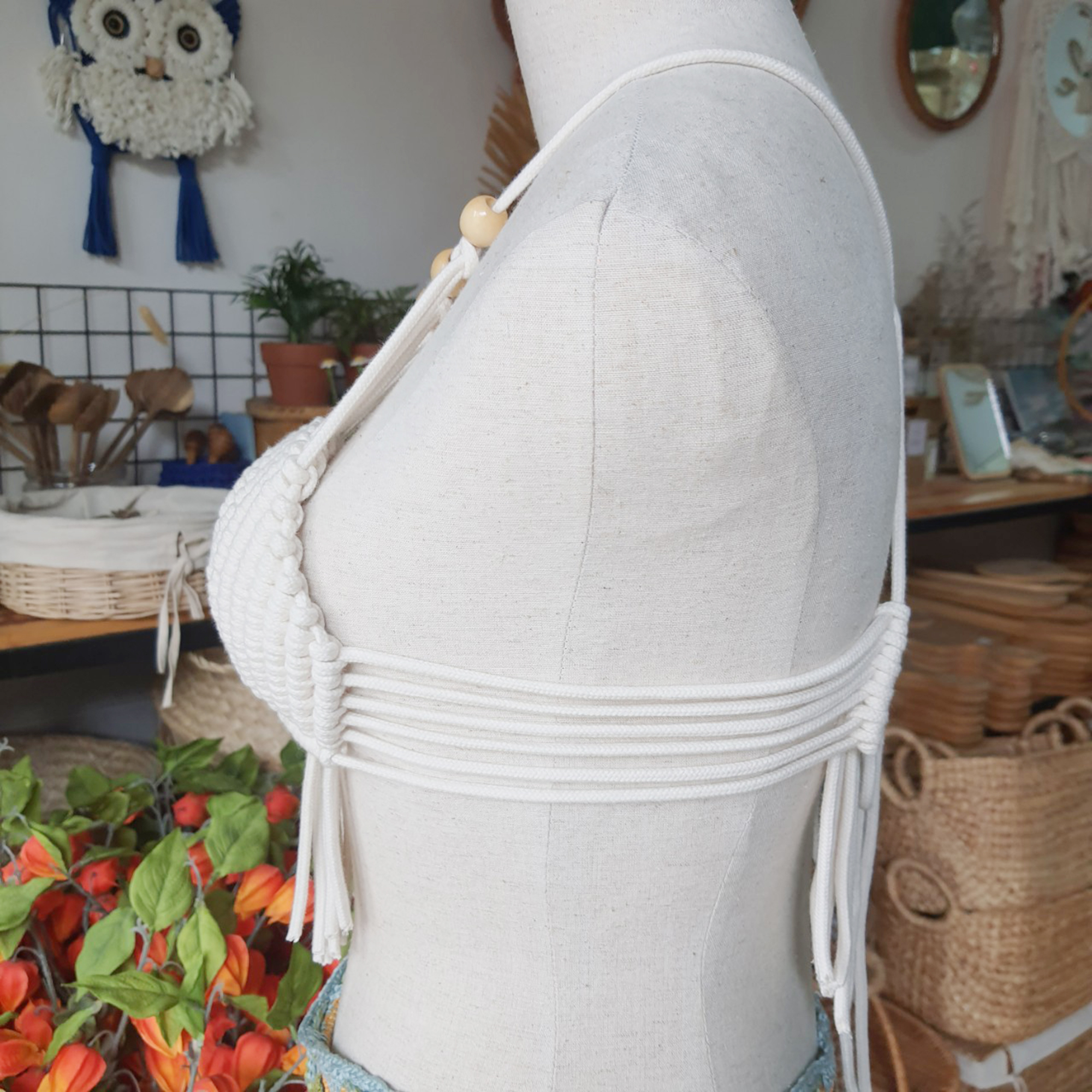 Macrame Bikini Top - Đồ Bơi Handmade Sexy