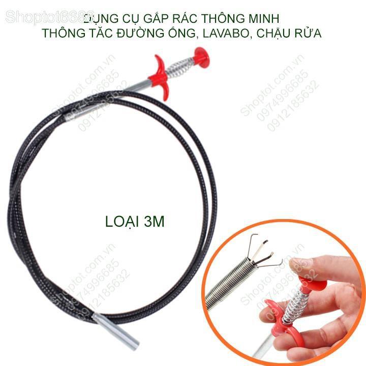 Dụng cụ gắp rác thông minh, thông tắc đường ống, Lavabo, chậu rửa bếp