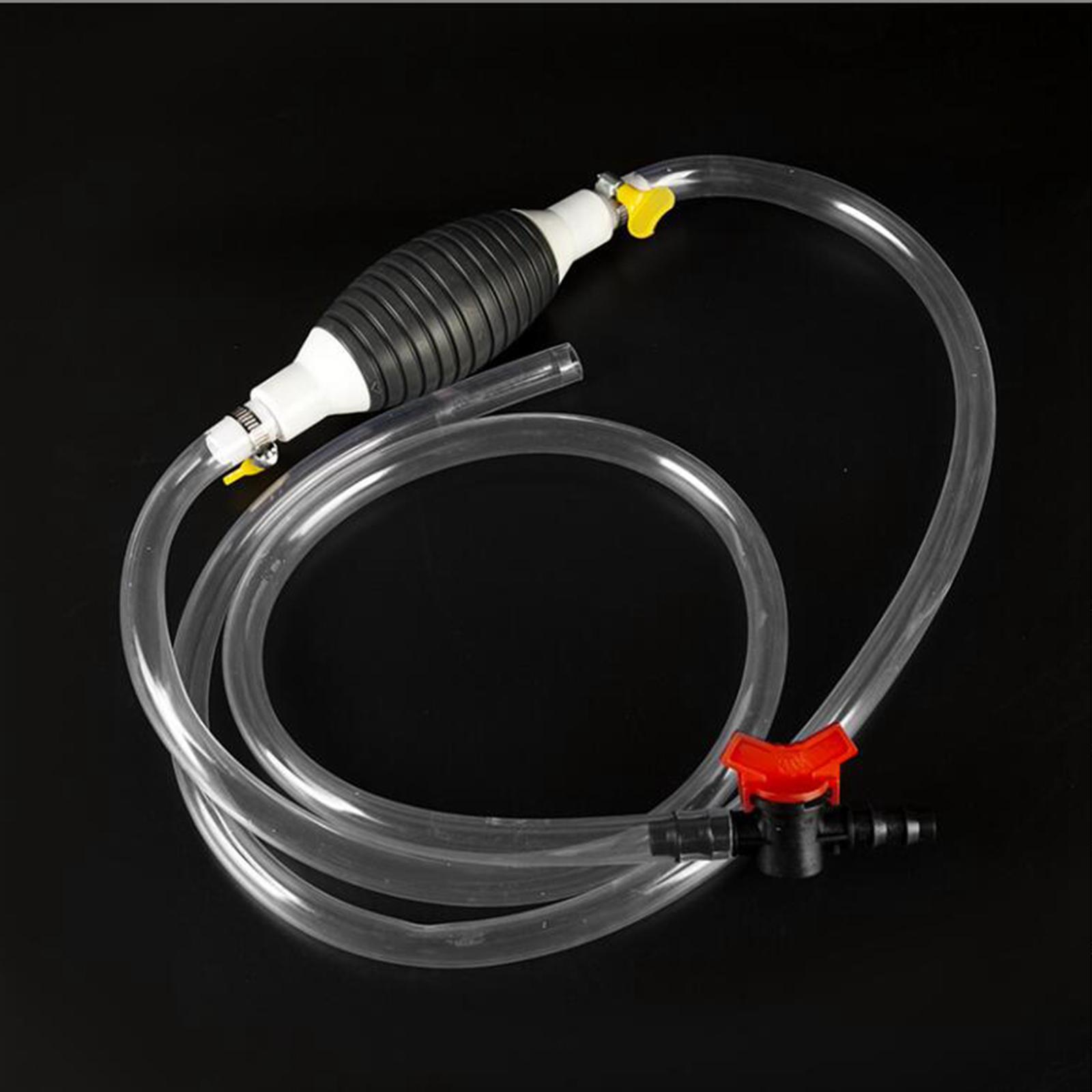 Liquid Petrol Portable fuel transfer hose pump 100cm