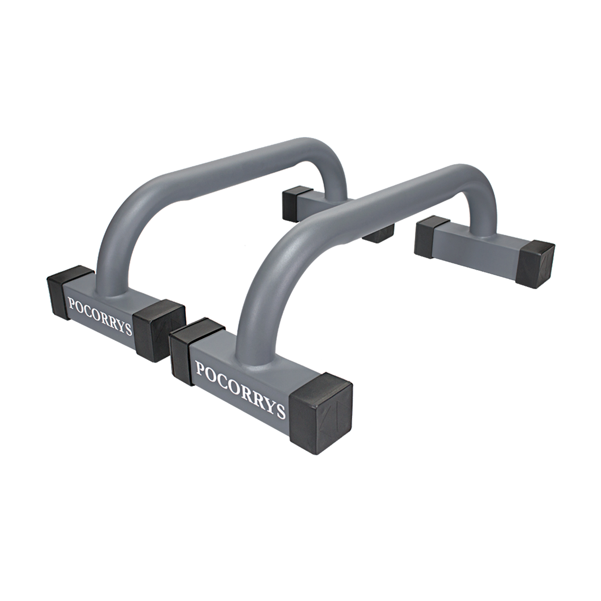 Combo 3 bộ Xà kép, Dụng cụ chống đẩy, Parallettes Pocorrys 02, Màu ghi