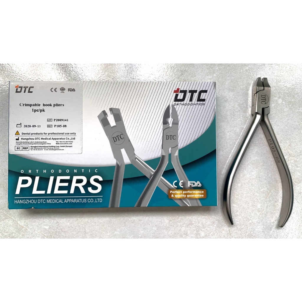 Kềm bấm Hook (Crimpable hook pliers)_DTC_Vật liệu chỉnh nha_ Dùng trong nha khoa [Ảnh thật] [Chính hãng]