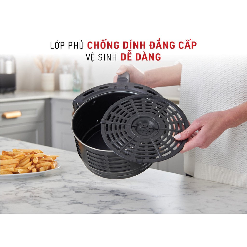 Nồi chiên không dầu cơ Tefal EY201815 giỏ chiên 4.2L/1.2kg - Hàng chính hãng