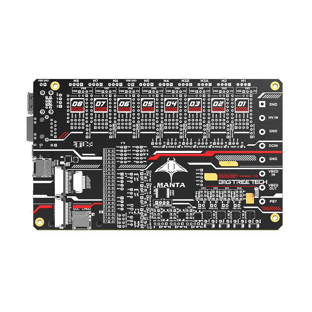 BIGTREETECH MANTA M8P V1.0 MANTA M5P M4P 3D Bo Mạch Chủ TMC2209 Klipper Marlin VS Raspberry Pi CM4 Cho Voron ender 3 Máy In