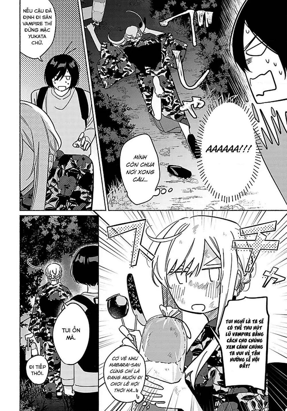 mabarai-san cố gắng săn tôi! chapter 15 9