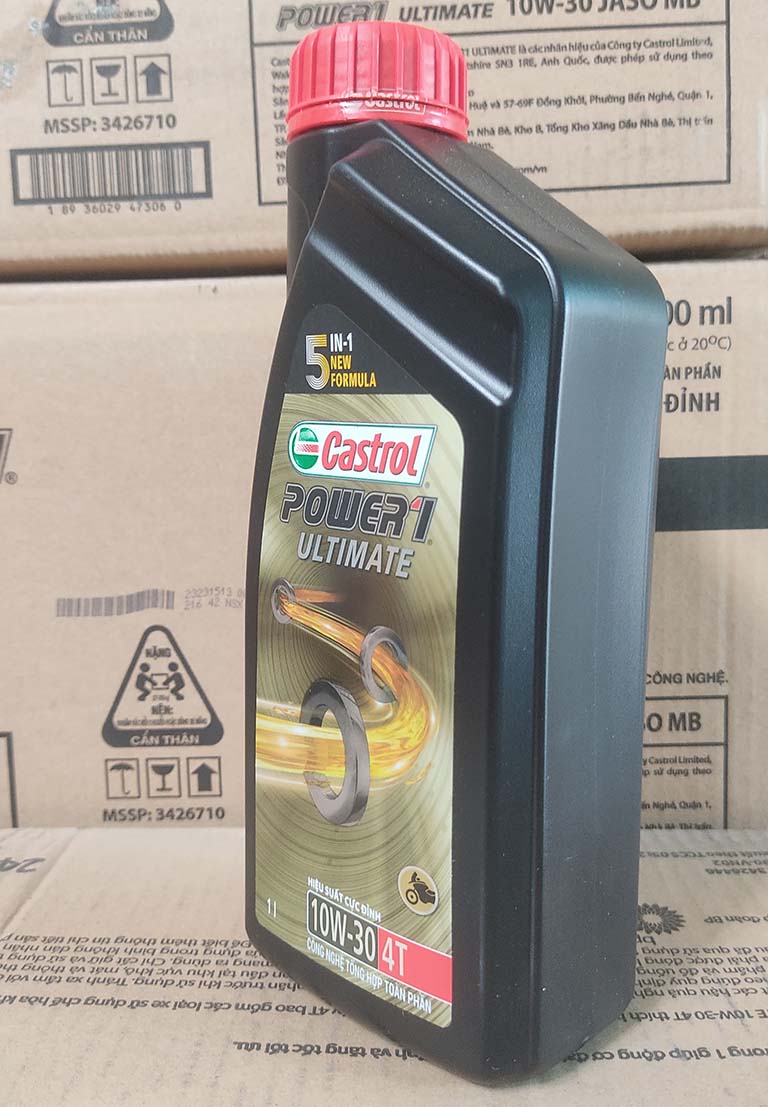 Dầu nhớt xe số Castrol Power 1 Ultimate 4T 10W-30 1Lit