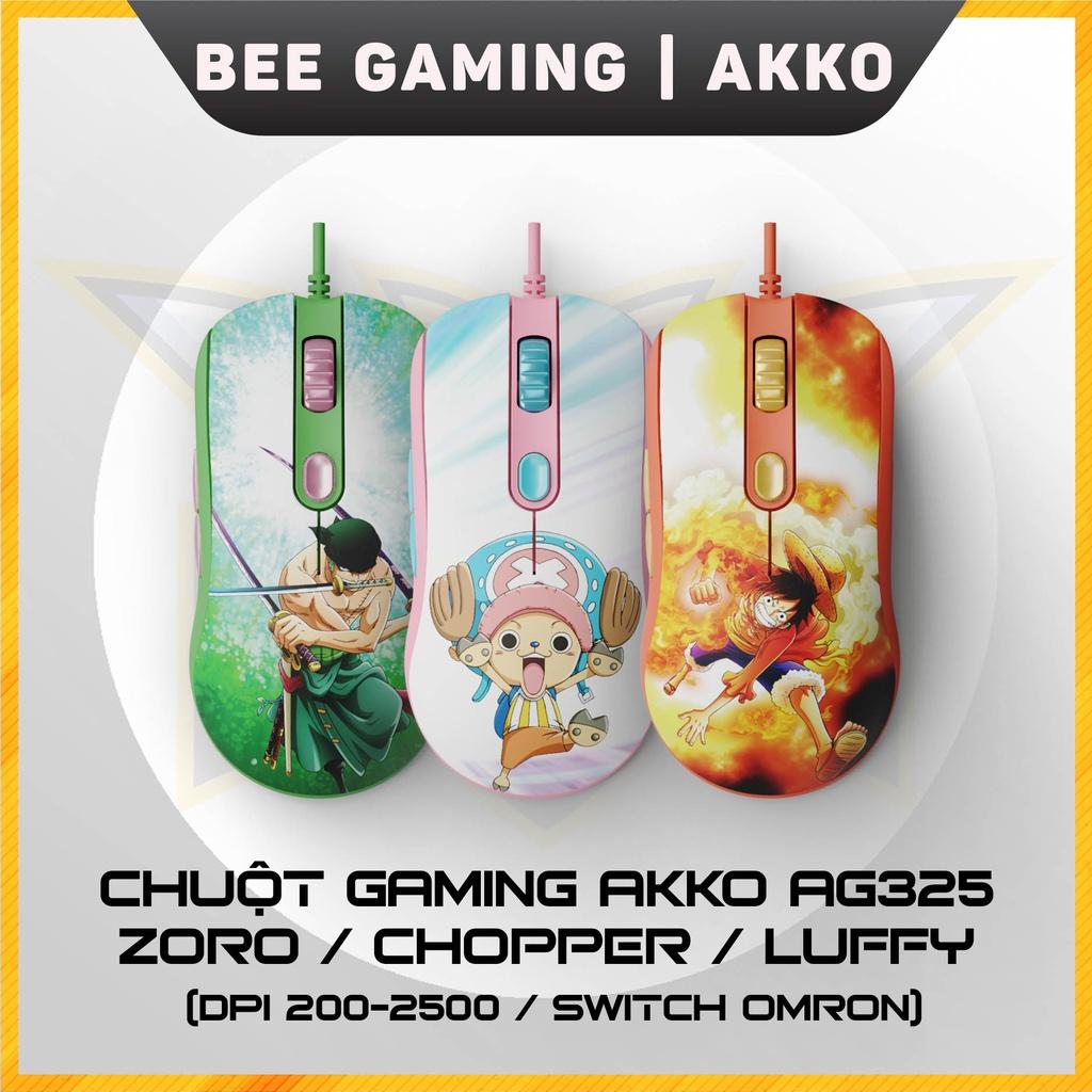 Chuột gaming chính hãng AKKO AG325 - One Piece (Chopper / Zoro / Luffy