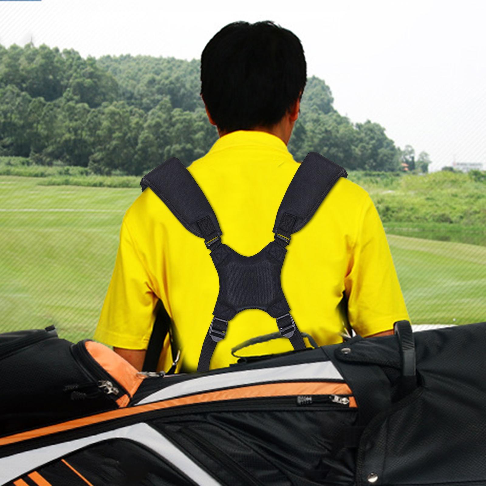 Golf Bag Shoulder Strap Waterproof Adjustable Strap Backpack Shoulder Straps