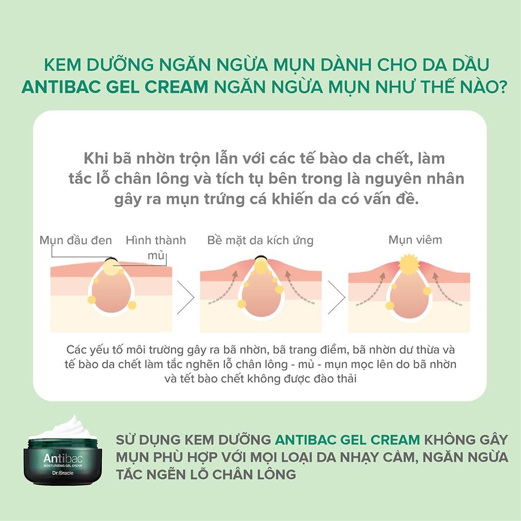 Kem Dưỡng Ẩm DR.ORACLE Moisturizing Cream 50ml - Cấp Nước & Phục Hồi Cho Da Chống Lão Hoá