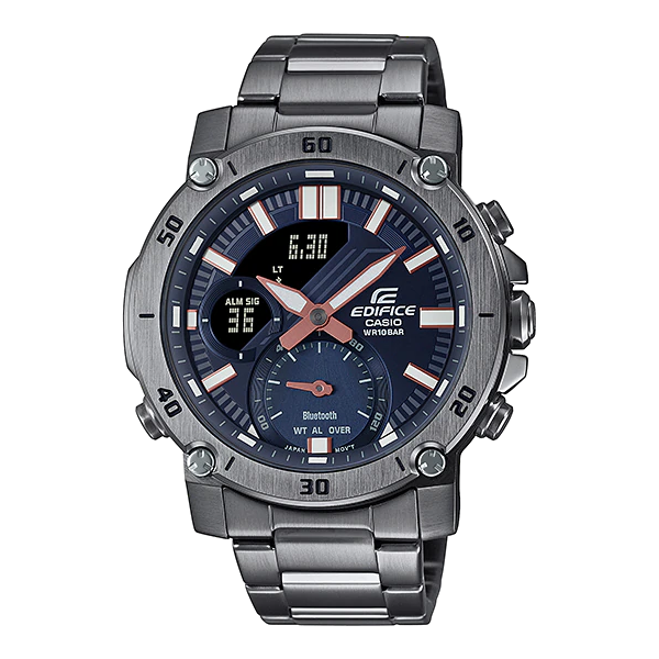 ĐỒNG HỒ NAM CASIO EDIFICE ECB-20DC-1ADF DÂY THÉP