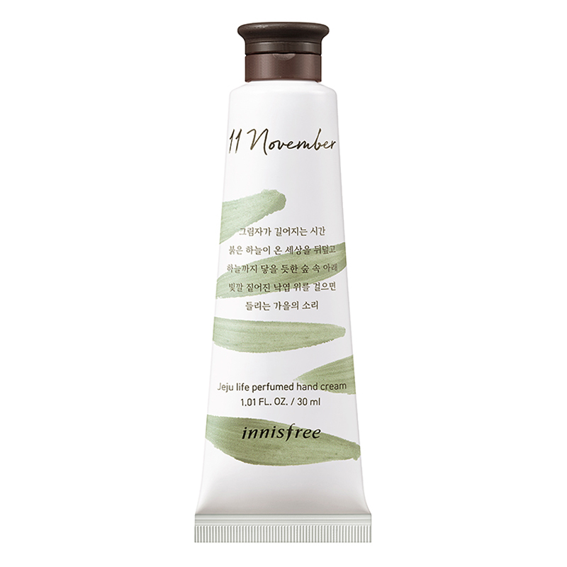 Kem Dưỡng Da Tay Innisfree Jeju Life Perfumed Hand Cream-Autumn Leaves (30ml)