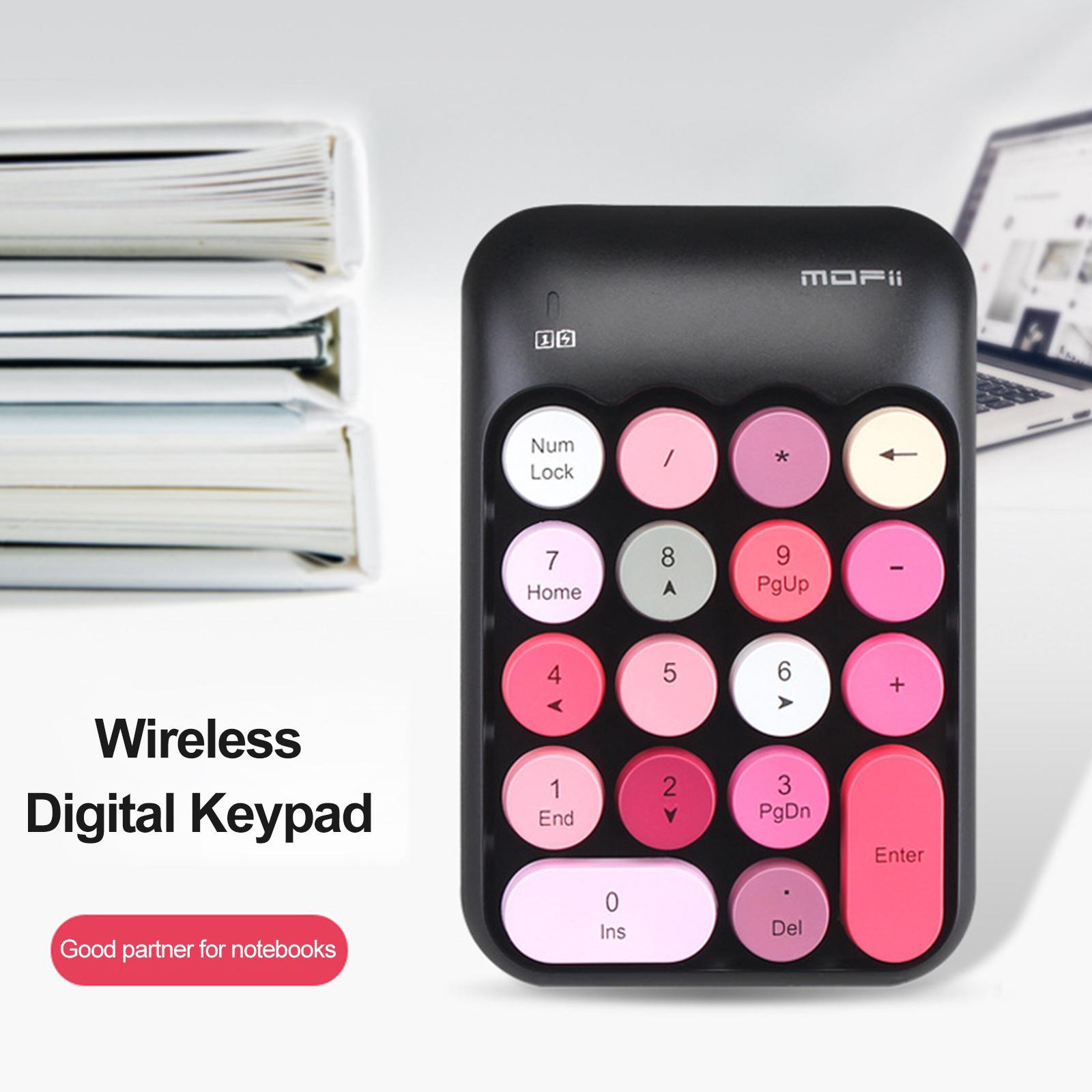 Portable Numeric Keypad 18 Keys Number Keyboard for Notebook