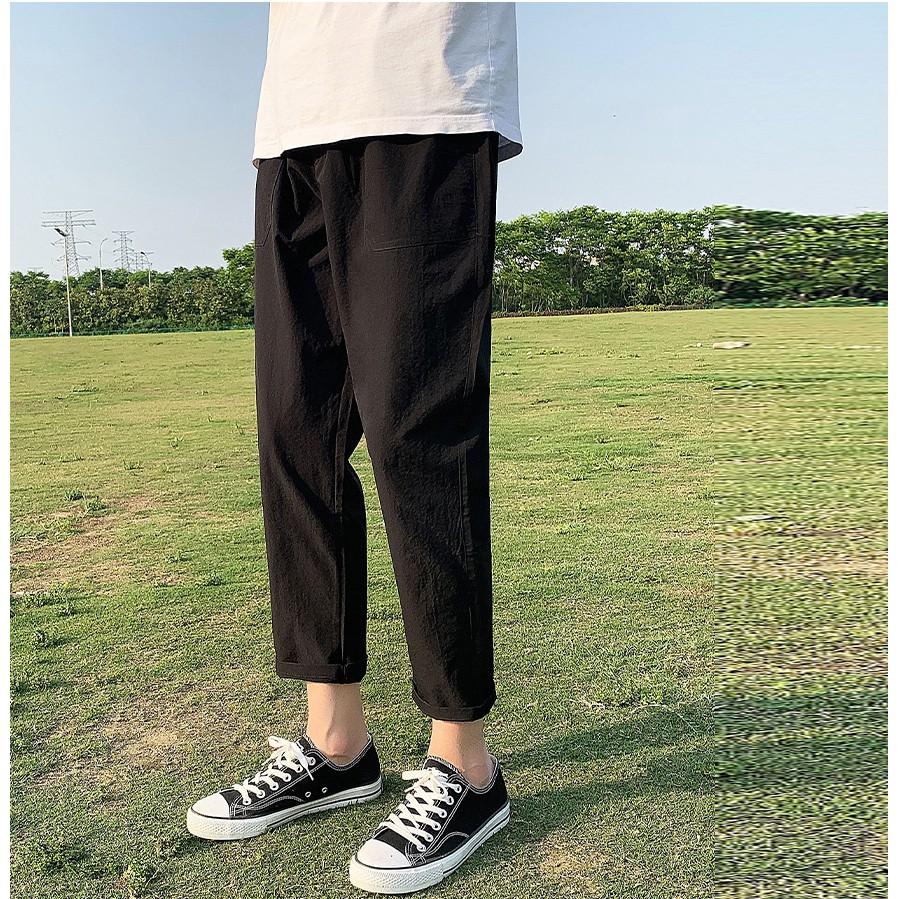 Quần Nam Kaki Basic Dáng Baggy Trơn Màu Phong Cách Trẻ Trung Thời Trang Zenkonu QUAN NAM 1000060V1