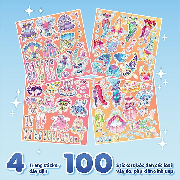 Sách Thời trang Công chúa Kỳ diệu (4 trang stickers)