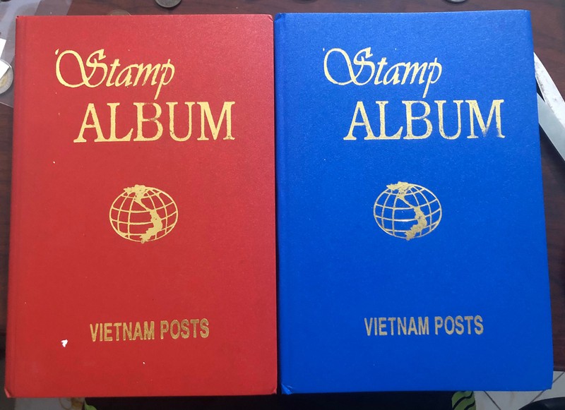 Quyển Album Đựng Tem Sưu Tầm 500 con của Việt Nam