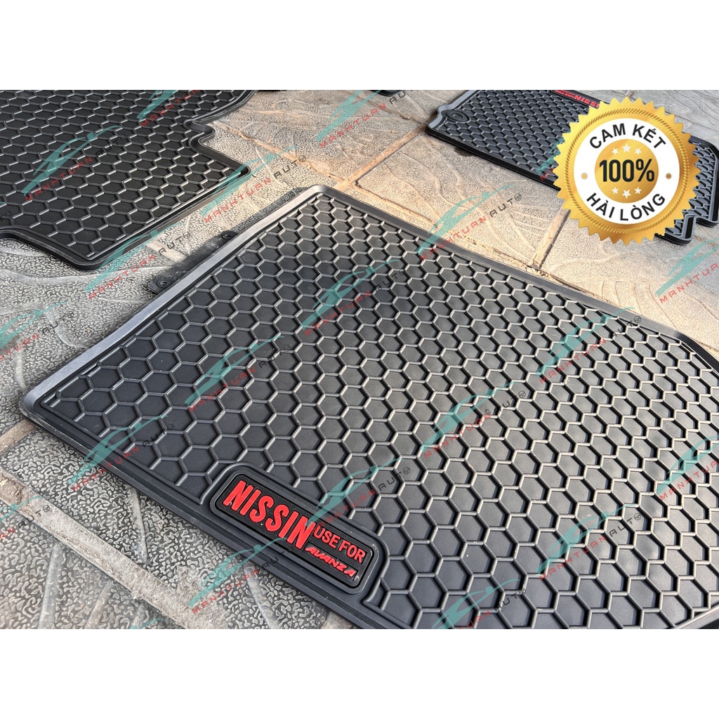 Thảm sàn cho xe Avanza cao su đúc không mùi 2022 - 2023 hàng cao cấp