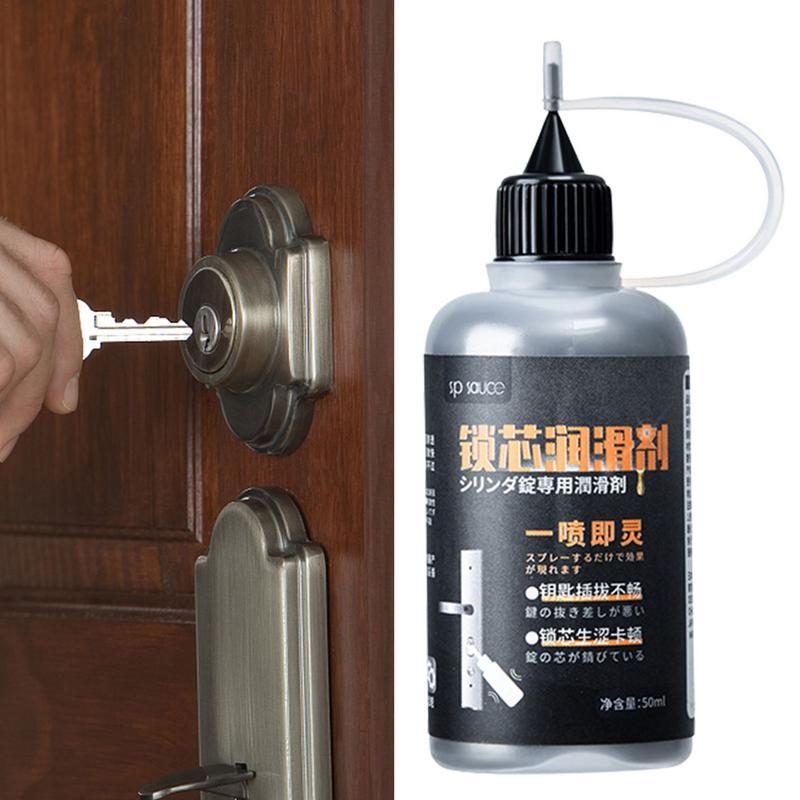 Chất bôi trơn không độc hại 50ml duy trì động cơ bột than chì khóa an toàn Khóa đa chức năng khóa cho khóa cổng