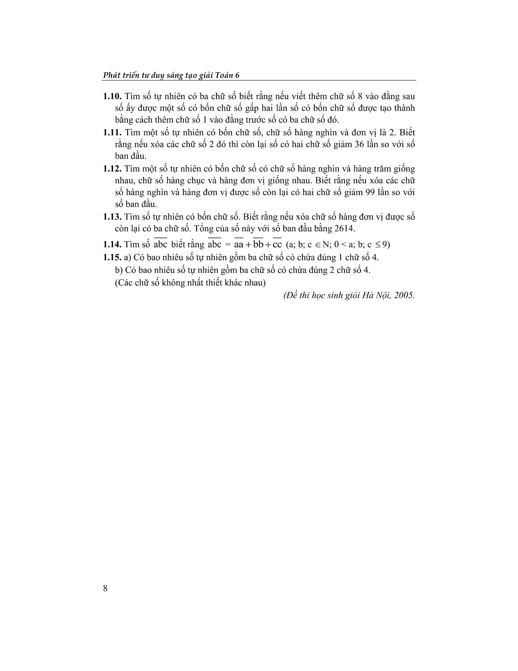 Phát Triển Tư Duy Sáng Tạo Giải Toán 6 - Tập 1