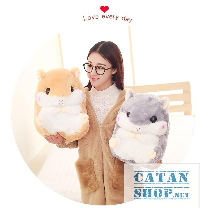 Gối mền chuột siêu cute 3in1, nỉ nhung cực mịn, chăn gối văn phòng, gấu bông