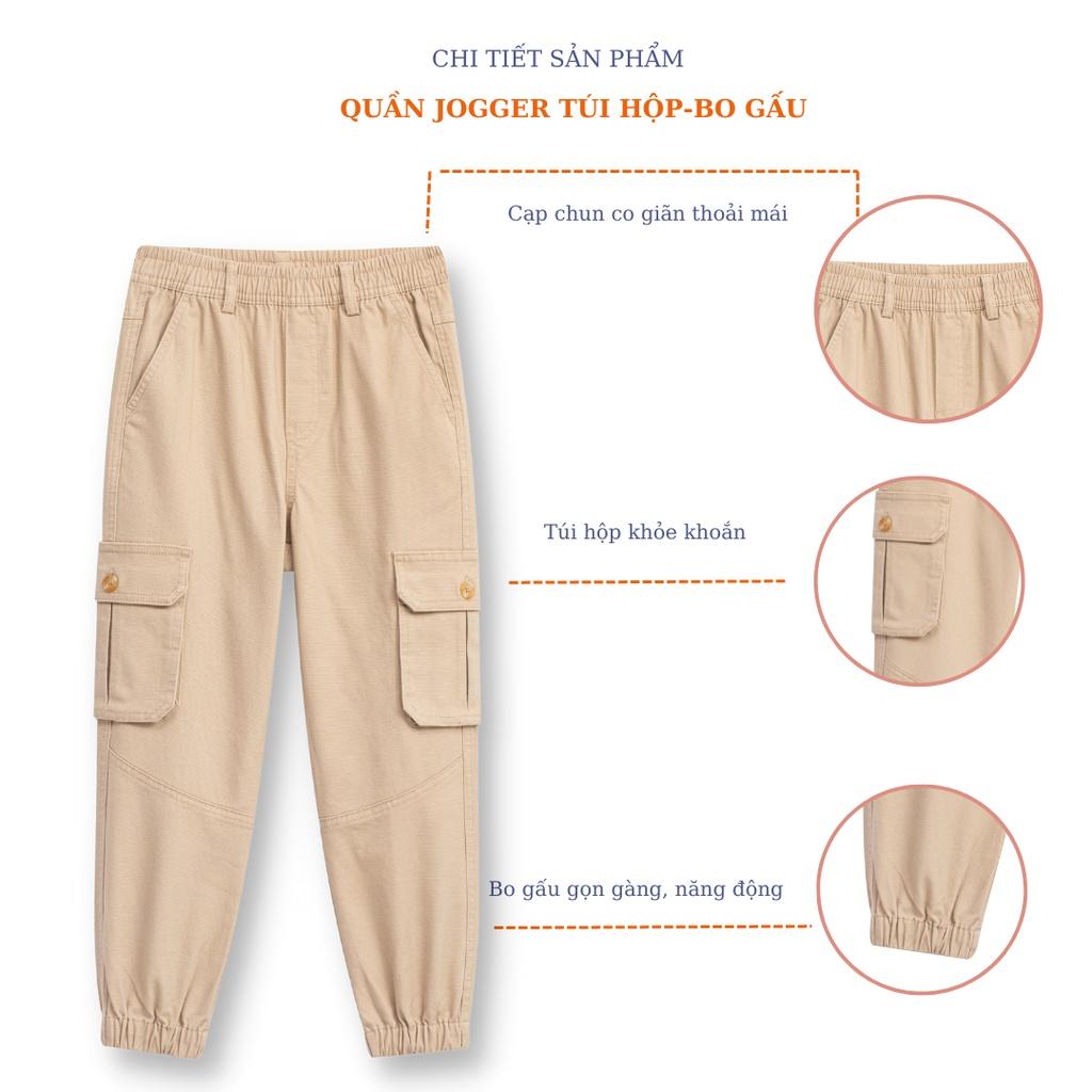 Quần Jogger Bé Trai ARDILLA Thiết Kế Túi Hộp Hai Bên, Chất Liệu Kaki Cao Cấp Cho Bé Từ 6-17 Tuổi 3400/3408/3409