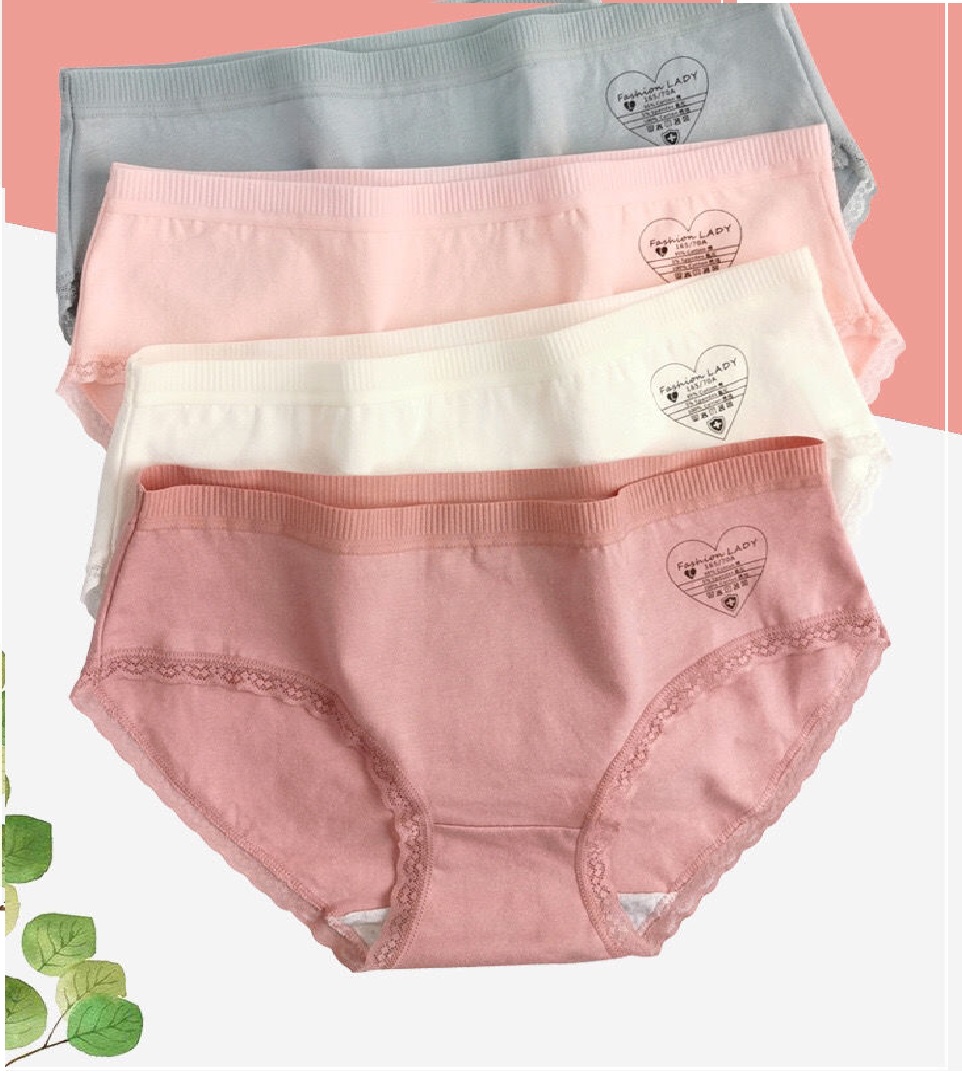 Combo 5 Quần lót nữ kiểu nhật bản thoáng khí chất liệu cotton