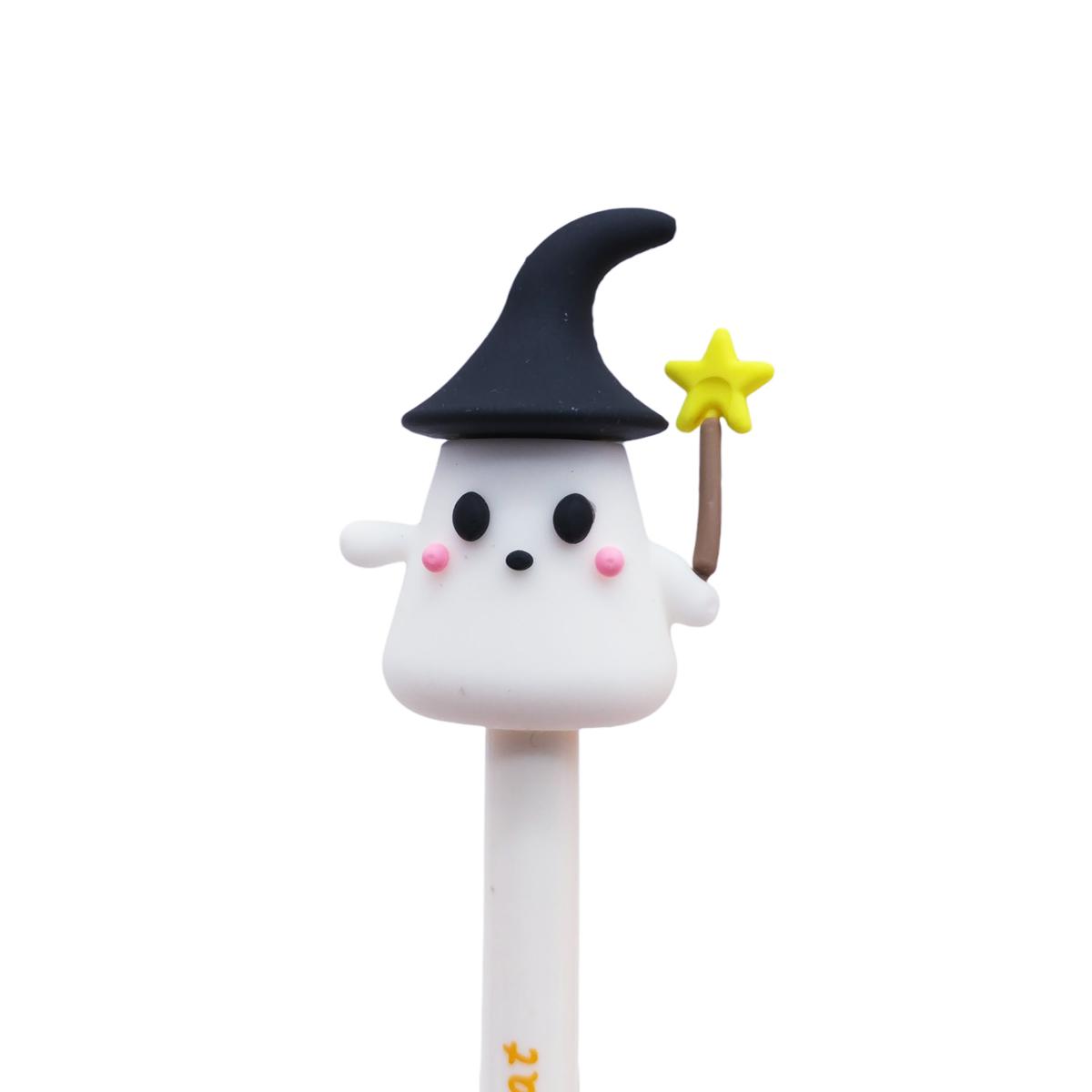 Bút Gel Halloween - WanLongDa ZF2302 - Mực Xanh - Con Ma