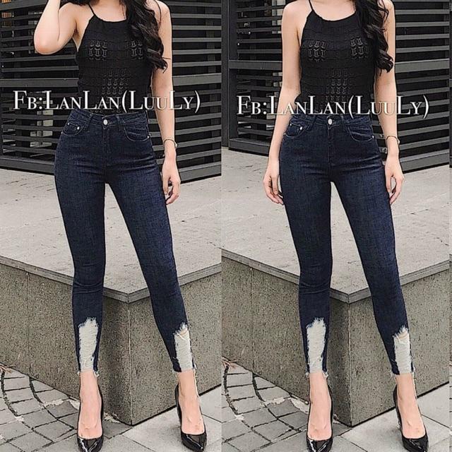 QUẦN JEAN DÀI ĐẠI BIG SIZE CO DÃN MẠNH 2447