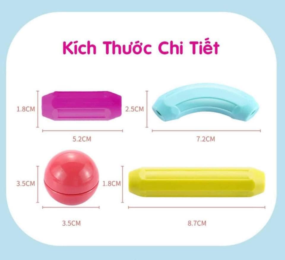 ĐỒ CHƠI XẾP HÌNH NAM CHÂM 42 CHI TIẾT