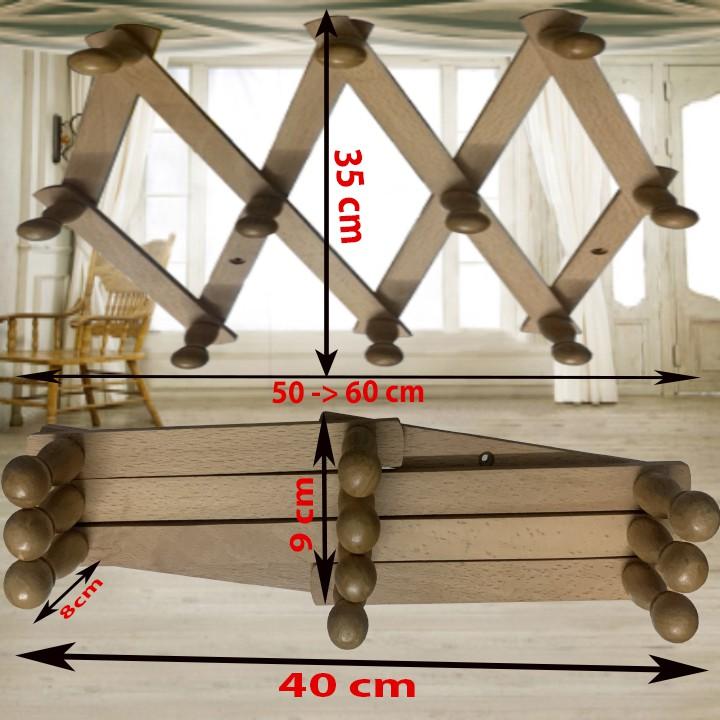 Móc Treo Quần Áo 10 Núm Hàng Xuất Khẩu -Loại  Móc Lớn có thể điều chỉnh độ dài hay ngắn tùy vào sở thích của mọi người.
