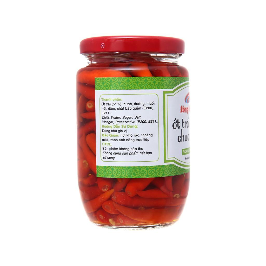 Ớt Ngâm Chua Ngọt Sông Hương Foods Hũ 160g