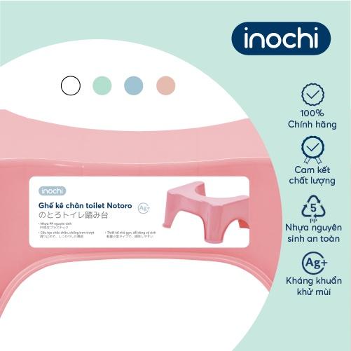 Ghế kê chân toilet Inochi - Notoro màu Xanh/Hồng