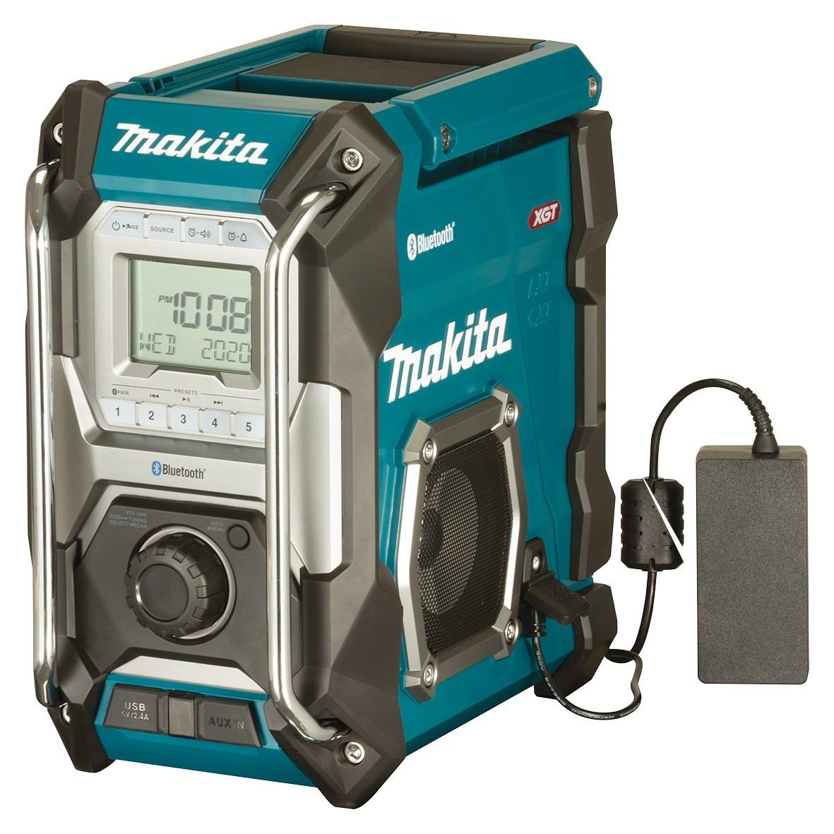 RADIO SỬ DỤNG PIN 40V MAX AC (BLUETOOTH 5.0) MAKITA MR002GZ (KHÔNG KÈM PIN VÀ SẠC) - HÀNG CHÍNH HÃNG