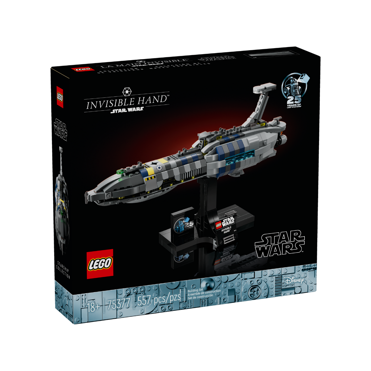 Đồ Chơi Lắp Ráp Phi Thuyền Invisible Hand LEGO STAR WARS 75377 (557 chi tiết)