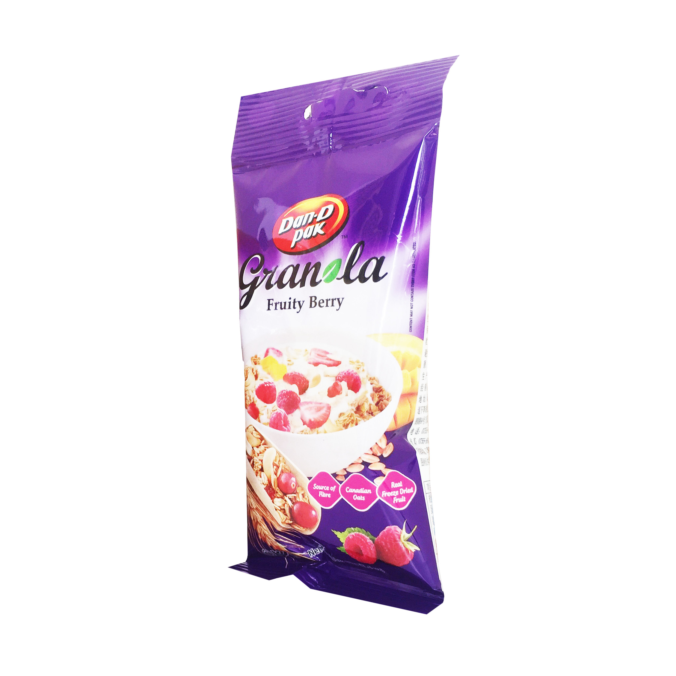 COMBO 5 BỊCH GRANOLA TRÁI CÂY VÀ HẠT 40GR DAN D PAK 100% thành phần tự nhiên, phù hợp với người bận rộn, ăn kiêng, giảm cân