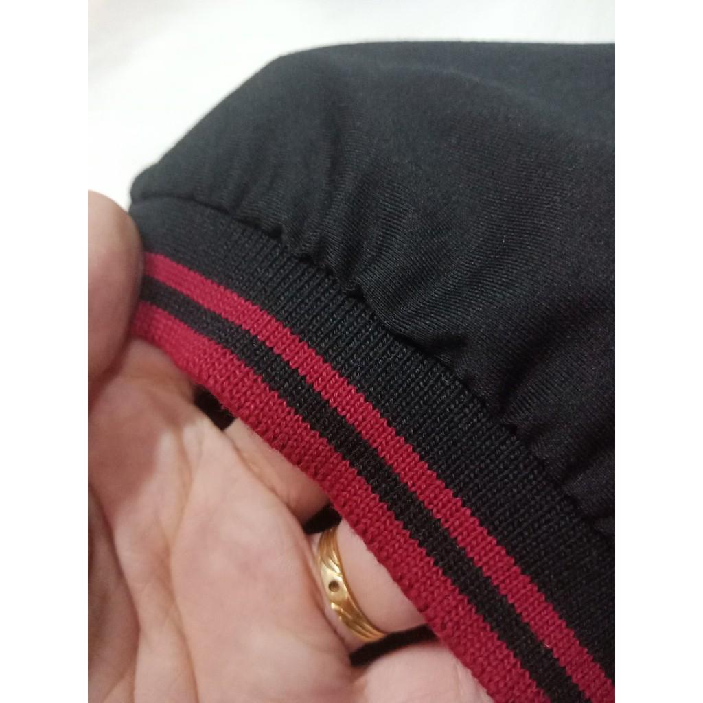 Áo Thun Nam, nữ unisex Polo Cổ Bẻ Phối Bo Sọc Đẹp Sang Trọng Đẳng Cấp (Trắng + đen)