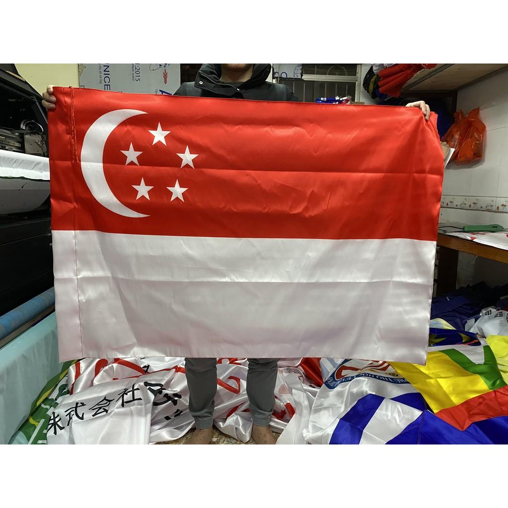 Cờ Singapore in 3D, cờ các nước, cờ Singapore