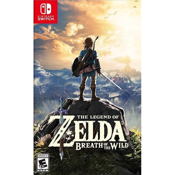 NINTENDO SWITCH LITE - KÈM GAME ZELDA BREATH OF THE WILD - YELLOW- HÀNG NHẬP KHẨU