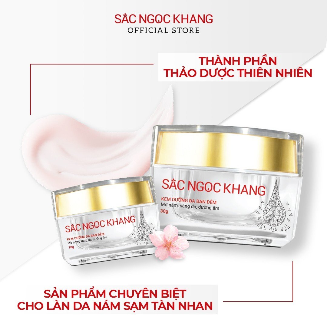 Hình ảnh Bộ kem dưỡng ngày và đêm: Kem ban ngày 5 trong 1 (30ml) + Kem ban đêm (30g) giúp dưỡng ẩm, nâng tông, sáng da, làm mờ vết thâm, sạm, nám