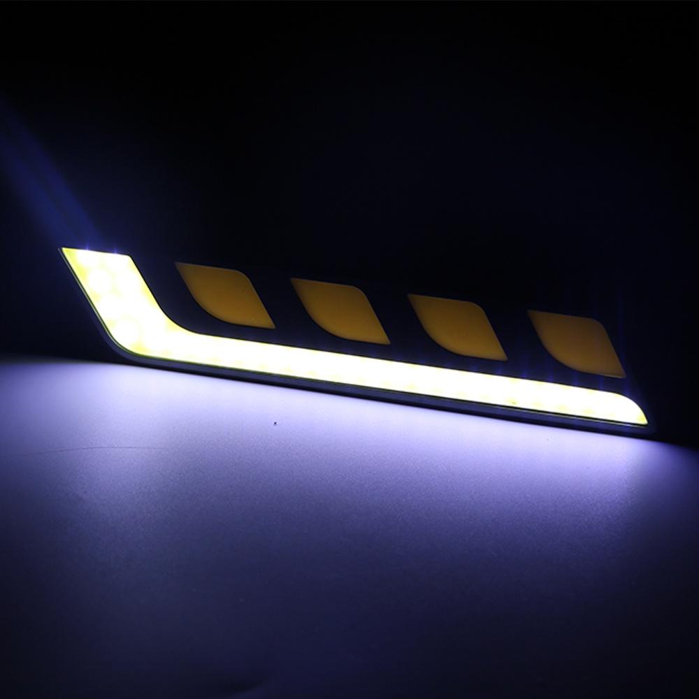 Set 2 đèn LED DRL siêu sáng chống sương mù chạy ban ngày cho xe hơi