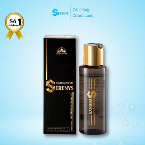 Dung dịch vệ sinh khử mùi phụ khoa nam giới SERENYS - 100ml