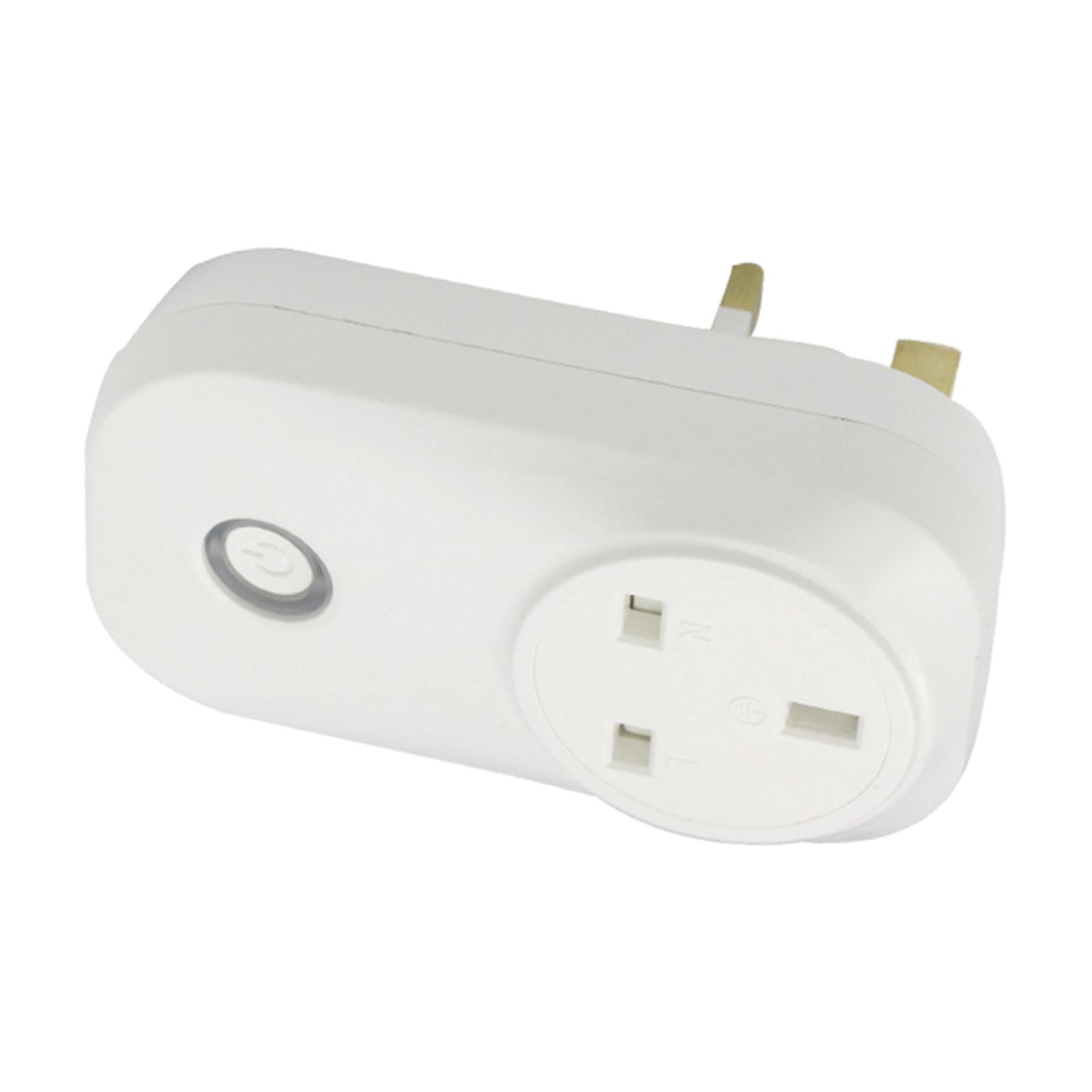 Wifi Smart Socket Plug Compatible with  Google Assistant Remote Control UK