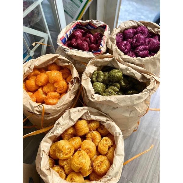Đặc Sản Đồng Tháp - Hủ Tiếu Rau Củ Ngũ Sắc Sa đéc sợi dai ngon - 500g