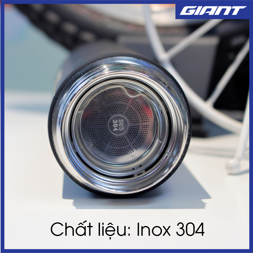 Bình inox giữ nhiệt 500ml có hiện thị nhiệt độ GIANT