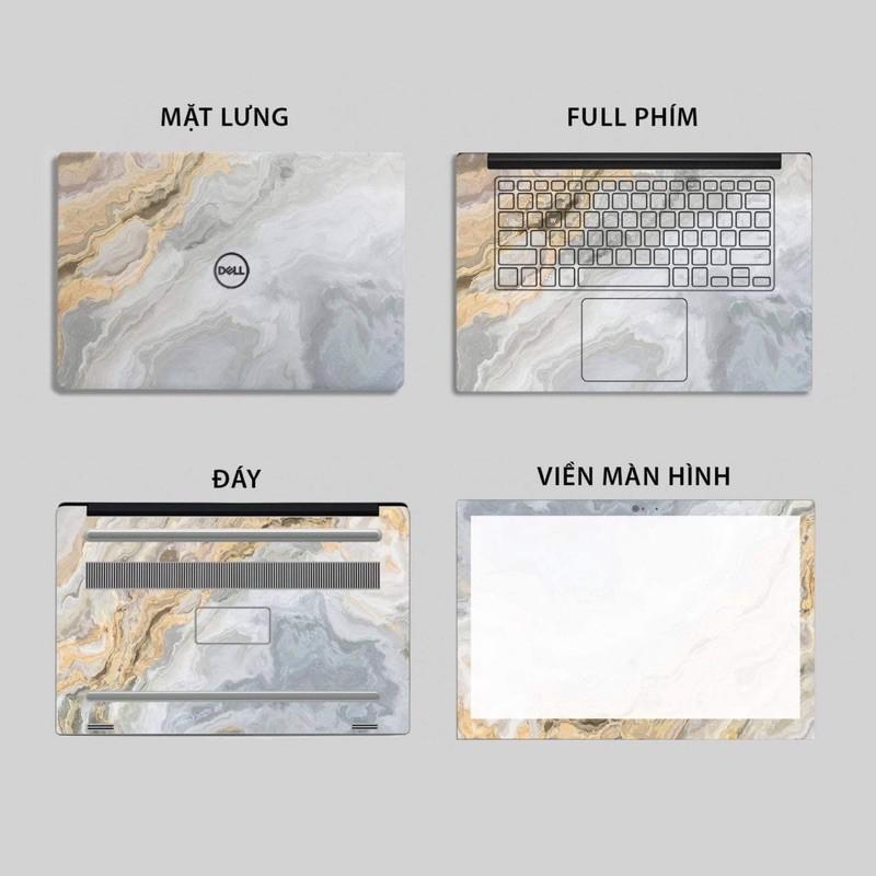 Miếng dán Skin laptop - Vân đá mẫu mới - Dành cho mọi loại laptop