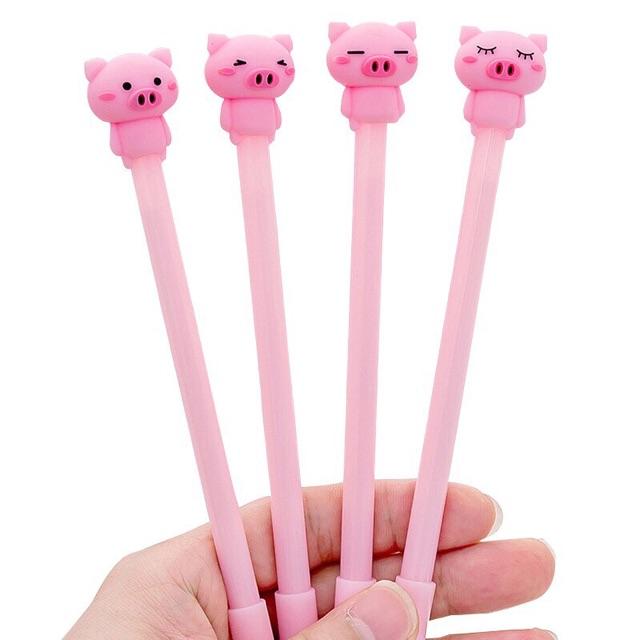 Bút mực nước bé heo hồng cute