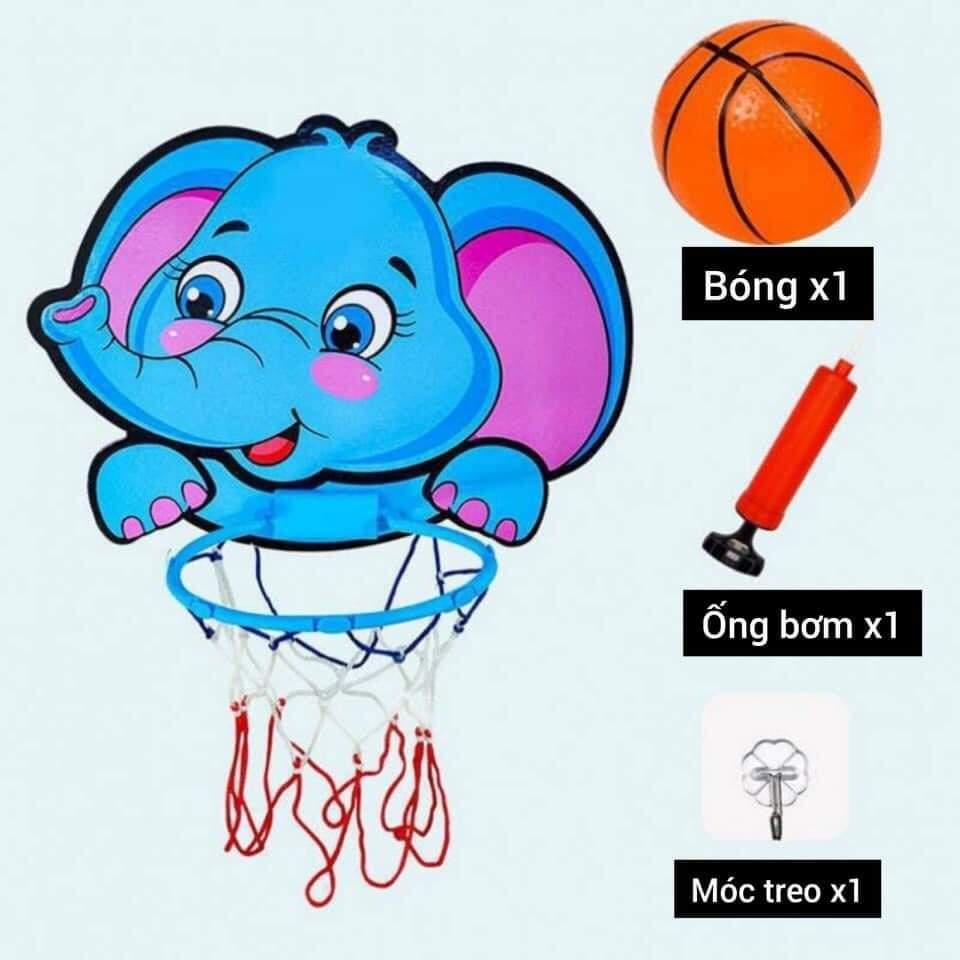 Bóng rổ treo tường cho bé