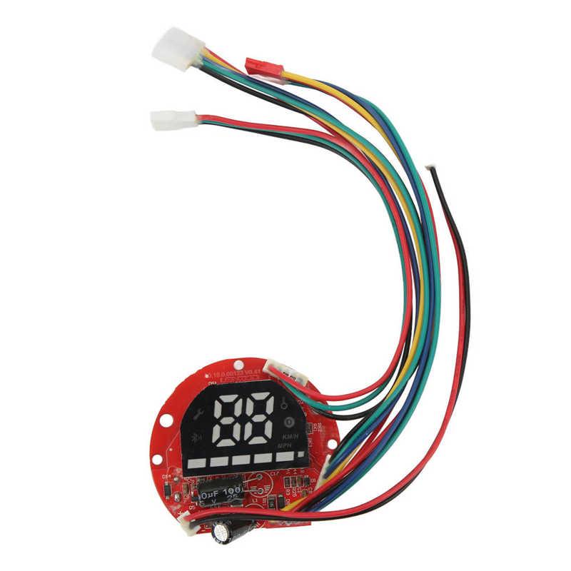 Bảng điều khiển xe tay ga điện PCB PCB WaterProof Clear Data Hiển thị bảng hiển thị bộ điều khiển tốc độ bảng điều khiển cho HX X7 Scooter Color: Controller