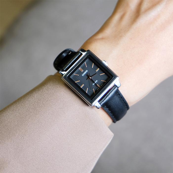 Đồng Hồ Nữ Dây Da Casio Nữ LTP-E176L-1AVDF | LTP-E176L-1A