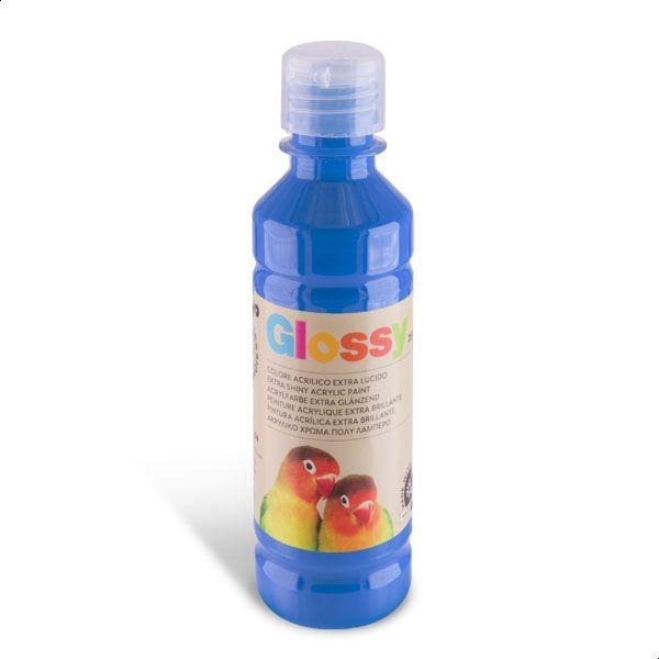 Chai Màu Acrylic Bóng 250ml PRIMO 428TAG250501 - Xanh Lam